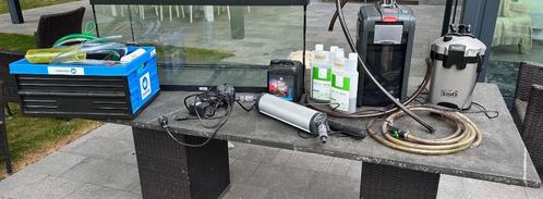 aquarium met toebehoren, Dieren en Toebehoren, Vissen | Aquaria en Toebehoren, Gebruikt, Leeg aquarium, Ophalen