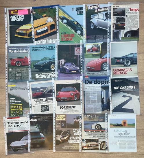 RÉGLAGE DE LA PORSCHE 911 - ARTICLES, Livres, Autos | Brochures & Magazines, Porsche, Enlèvement ou Envoi