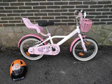 Kinderfiets voor meisjes + gratis stepje