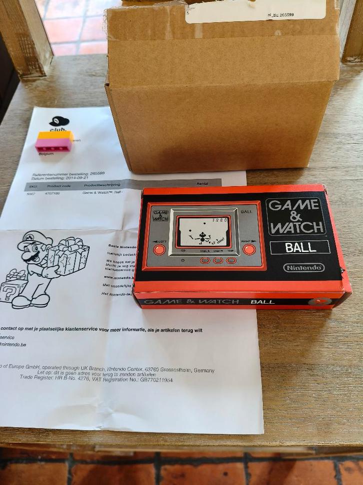 Nintendo console Game & Watch Ball Club Nintendo - nieuw, Games en Spelcomputers, Spelcomputers | Nintendo NES, Nieuw, Zonder controller
