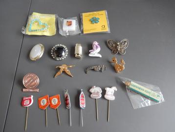 Diverse speldjes/pinnen beschikbaar voor biedingen