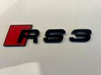 Audi RS3 logo's zwart voor/achter, Ophalen of Verzenden