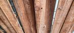 Planken ca 30 stuks ruim 4 meter lang. Kachel hout /klushout, Tuin en Terras, Ophalen, Gebruikt, Hout