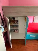 Stapelbed met opbergkasten, Kinderen en Baby's, Ophalen, Zo goed als nieuw, Stapelbed