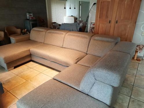 Mooie zithoek in U-vorm, Huis en Inrichting, Zetels | Complete zithoeken, Zo goed als nieuw, Stof, Ophalen