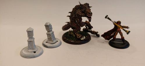 Privateer Press Circle Orboros Warpwolf Heavy Warbeast Horde, Hobby en Vrije tijd, Wargaming, Zo goed als nieuw, Ophalen of Verzenden