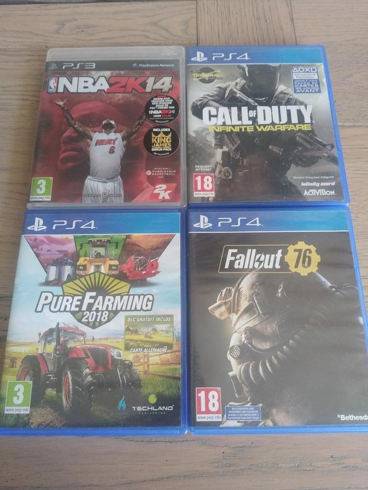 Jeus PS4, Games en Spelcomputers, Games | Sony PlayStation 4, Zo goed als nieuw, Overige genres, Vanaf 3 jaar, Ophalen of Verzenden