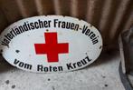 Emaille bord rode kruis Duitsland, Antiek en Kunst, Ophalen