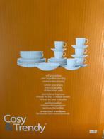 Service de vaisselle en porcelaine blanche de 30 pièces, Maison & Meubles, Cuisine | Vaisselle, Service complet, Uni, Enlèvement