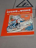 Eerste druk Suske en Wiske de amoureuze amazone 169, Une BD, Utilisé, Enlèvement ou Envoi, Willy vandersteen