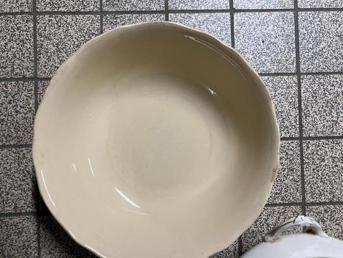 Antieke diepe schaal – Boch 1920-40, Antiek en Kunst, Antiek | Servies los, Ophalen