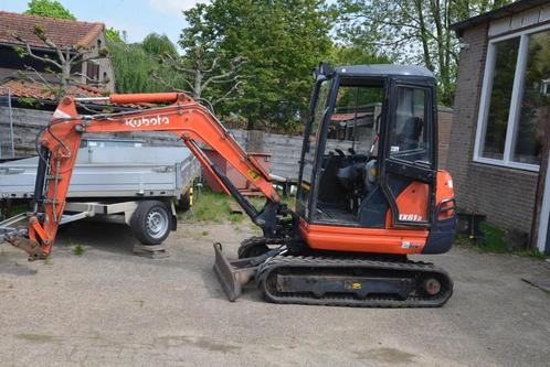 Kubota mingraver 2,6 ton marge, Zakelijke goederen, Machines en Bouw | Kranen en Graafmachines, Graafmachine, Ophalen