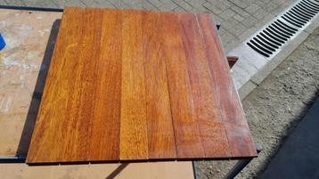 Merbau Vloerplanken Mes en groef 2,2dik 7brx 30/60/90 lang beschikbaar voor biedingen