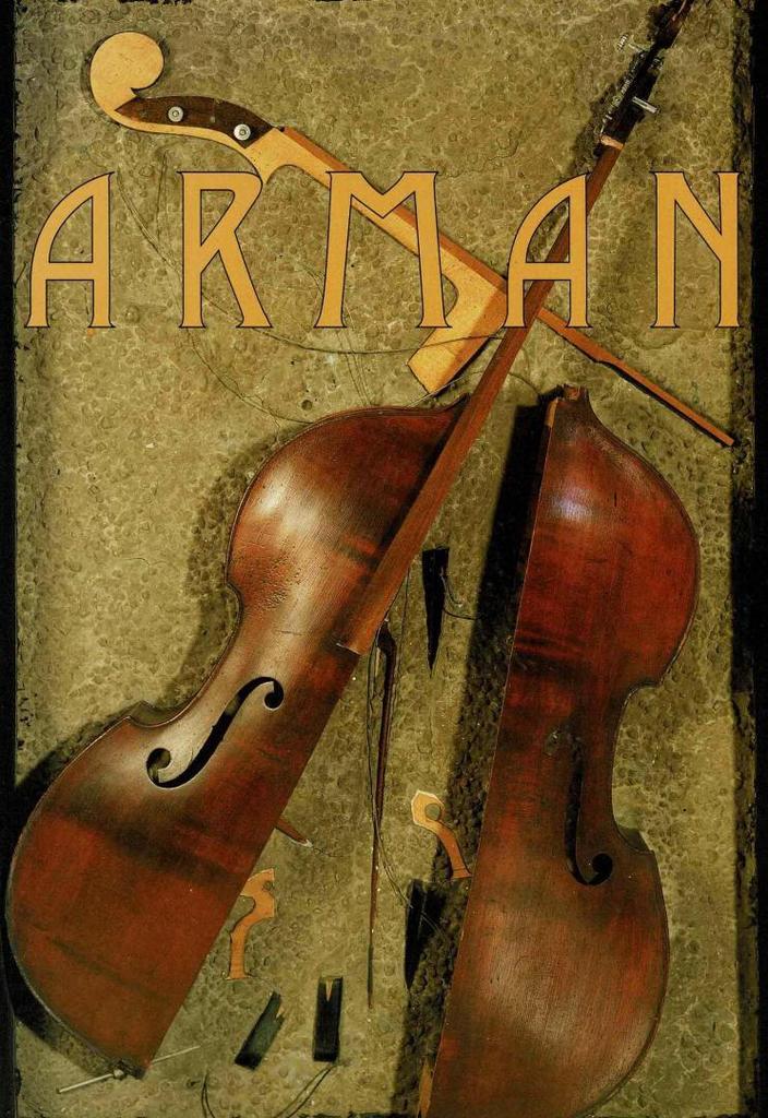 ARMAN Fernandez du 18/06 au 10/09/1995, Boeken, Kunst en Cultuur | Beeldend, Gelezen, Ophalen of Verzenden