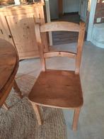 Vend 4 chaises de Herve, Enlèvement, Comme neuf, Brun, Cinq, Six Chaises ou plus