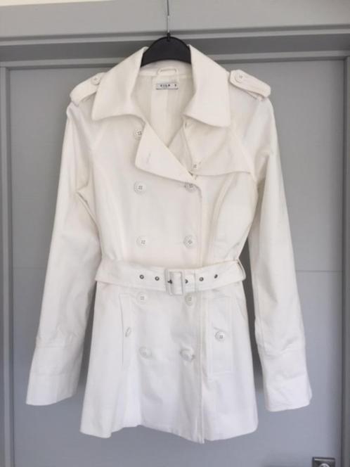 Jas maat 36 / VILA, Kleding | Dames, Jassen | Zomer, Zo goed als nieuw, Maat 36 (S), Wit, Ophalen of Verzenden