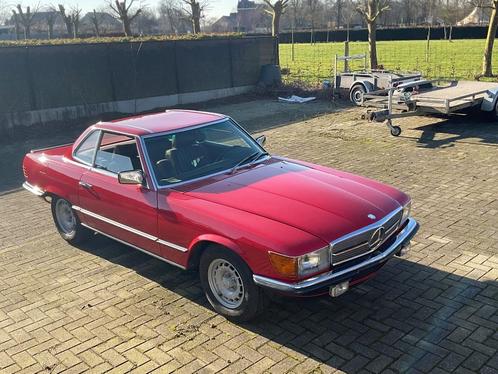 Mercedes 500 SL 1985 uitzonderlijke staat, Auto's, Mercedes-Benz, Particulier, SL, Benzine, Cabriolet, 2 deurs, Automaat, Rood