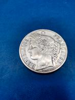 Zilveren franse 5 Frank 1850, Enlèvement ou Envoi, Argent