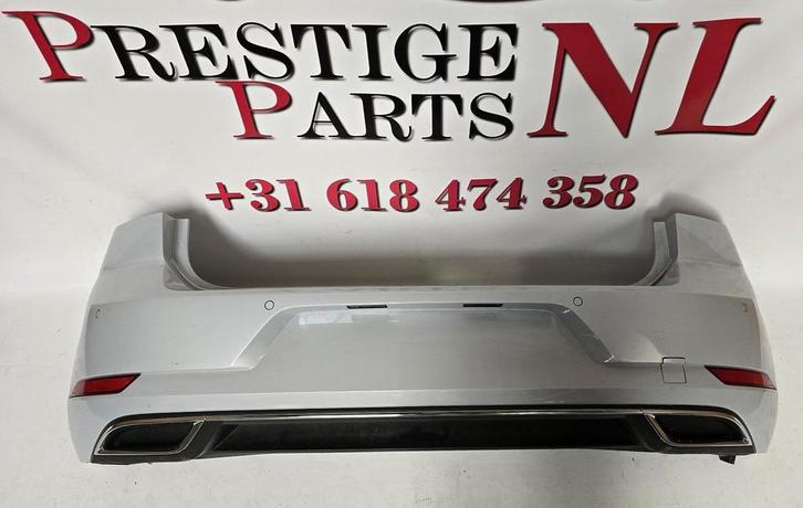 Achterbumper VW Golf 7 VII 7.5 PDC LB9Z BUMPER 5G6807421BK, Auto-onderdelen, Carrosserie, Bumper, Achter, Gebruikt, Herkomst onderdeel bekend