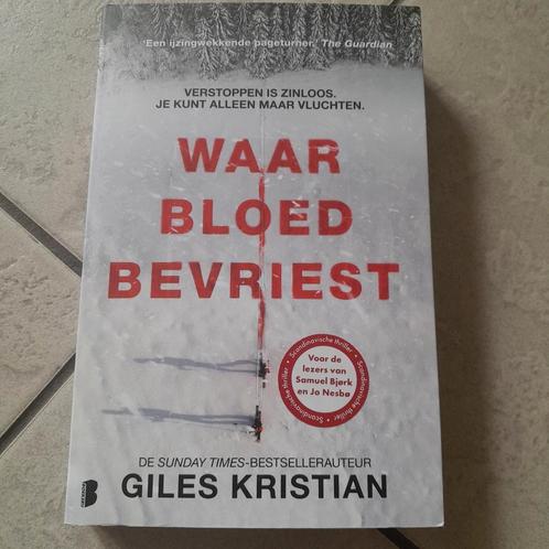 Giles Kristian - Waar bloed bevriest, Boeken, Thrillers, Zo goed als nieuw, Ophalen