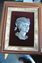 vintage kader- tin, Antiek en Kunst, Ophalen