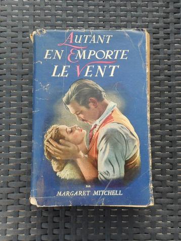 Livre ancien de 1939 "Autant en Emporte le Vent" beschikbaar voor biedingen