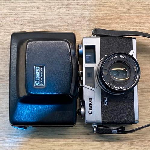 Canon Canonet QL19, Canon 45mm f1.9*zo goed als nieuw, Audio, Tv en Foto, Fotocamera's Analoog, Zo goed als nieuw, Compact, Canon