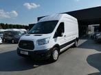 Ford Transit 2T L3-H3 2.2 TDCi 155pk 3 pl '14 224000km (6652, Auto's, Bestelwagens en Lichte vracht, Euro 5, Gebruikt, Zwart, 4 cilinders