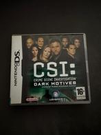 Nintendo DS CSI Dark Motives, Games en Spelcomputers, Ophalen of Verzenden, Zo goed als nieuw, Vanaf 16 jaar