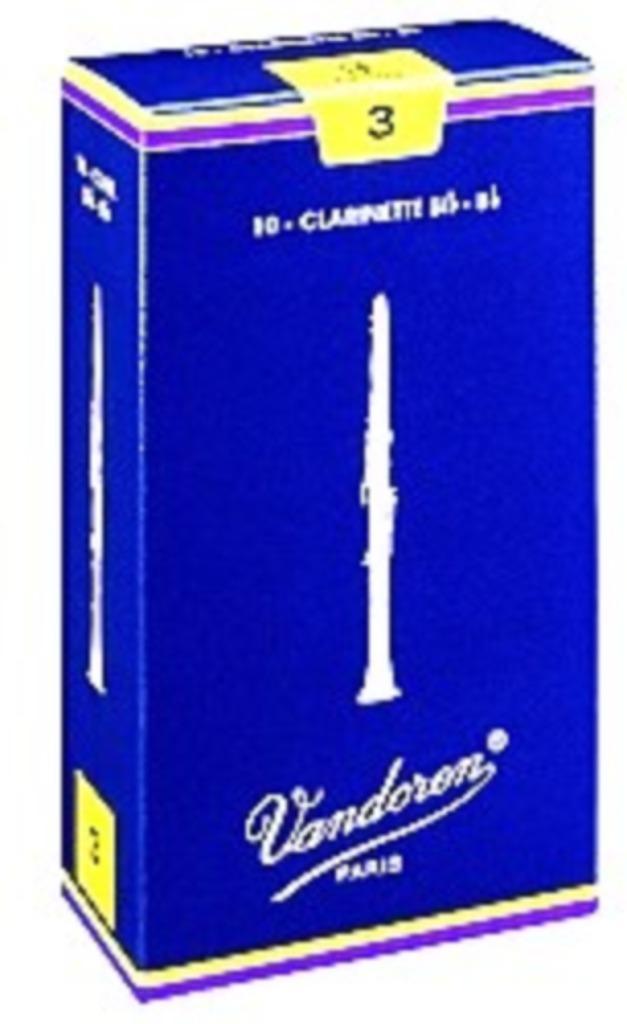 KLARINET RIETEN VANDOREN, Muziek en Instrumenten, Blaasinstrumenten | Klarinetten, Nieuw, Bes-klarinet, Hout, Ophalen of Verzenden