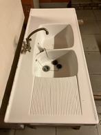 lavabo, Doe-het-zelf en Bouw, Ophalen, Gebruikt, Steen, Wastafel