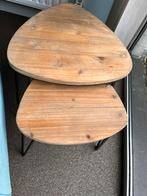 Bijzettafels, Ophalen, Zo goed als nieuw, Hout