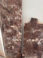 Bruinrode marmeren platen, Enlèvement, Utilisé