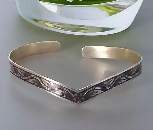 Geërfd. Oude Luxe Armband., Handtassen en Accessoires, Armbanden, Nieuw, Verzenden