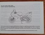 Manuel d'utilisation d'origine de la Honda VFR800/VFR-ABS, Envoi, Honda