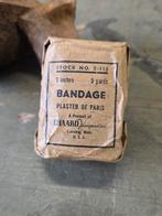 WWII US plaster of Paris bandage, Ophalen of Verzenden