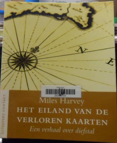 Het eiland van de verloren kaarten, Miles Harvey, Boeken, Romans, Zo goed als nieuw, Ophalen of Verzenden