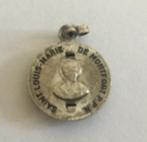 Mooie vintage medaillon van St. Louis-Marie de Montfort, Ophalen of Verzenden