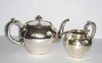 Antiek zilveren 835 koffie/thee set C.J. Begeer, 1886., Ophalen of Verzenden, Zilver