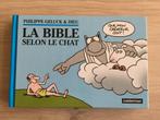 Pack BD "Le Chat passe à table" et "La Bible selon le chat", Philippe Geluck, Ophalen of Verzenden, Zo goed als nieuw, Meerdere stripboeken