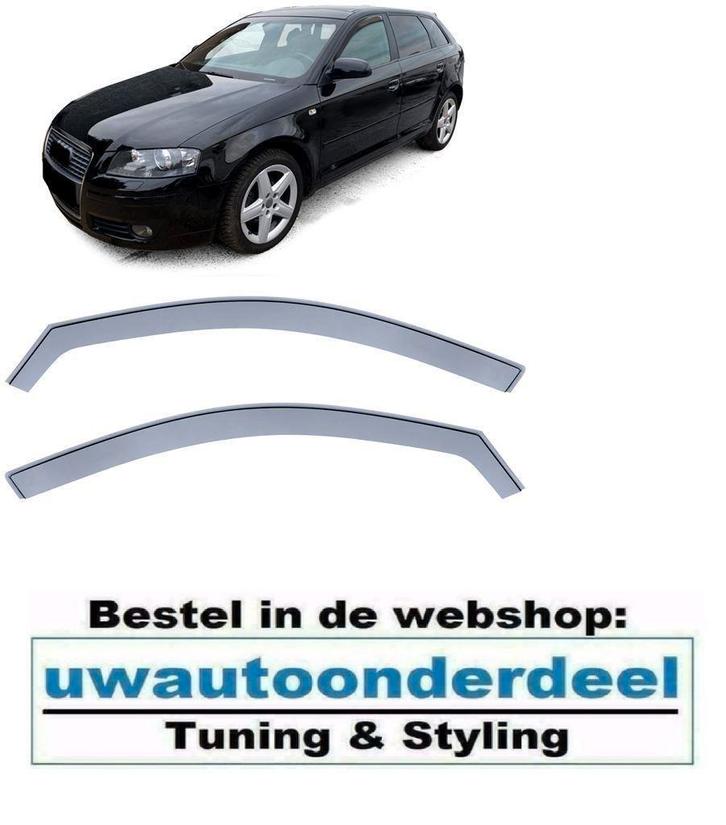Zijwindschermen Zijwind Regen Voor Audi A3 Sportback 04 / 12, Auto diversen, Tuning en Styling, Verzenden