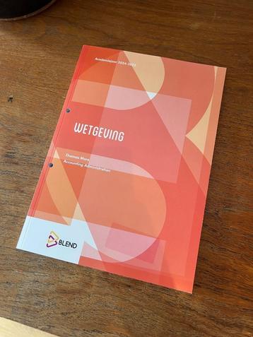 Wetgeving, ISBN: 9789464709889 beschikbaar voor biedingen