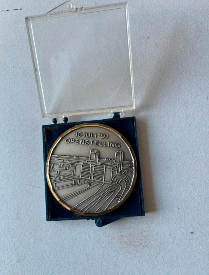 Liefkenshoektunnel  +  Carnaval Marcel III, Postzegels en Munten, Penningen en Medailles, Ophalen of Verzenden