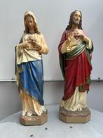 Antieke Jesus en Maria beelden, Antiek en Kunst, Ophalen