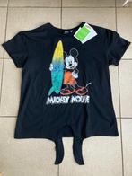 Nieuw Zwart Mickey Mouse ( Disney ) T shirt - maat 170 / 176, Fille, Chemise ou À manches longues, Enlèvement ou Envoi, Neuf