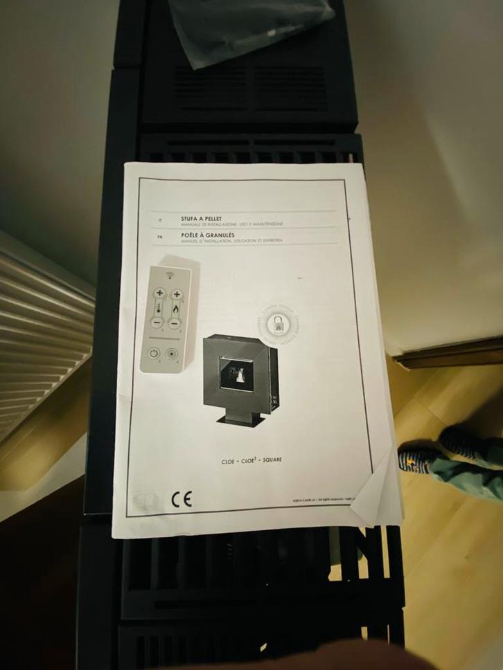 Freepoint Square pelletkachel – weinig gebruikt, Huis en Inrichting, Kachels, Zo goed als nieuw, Pelletkachel, Ophalen