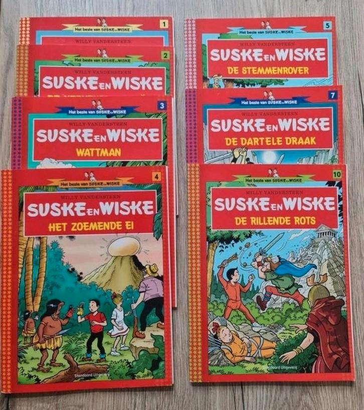 Strips : het beste van suske en wiske ( 7 stuks ), Boeken, Stripverhalen, Zo goed als nieuw, Ophalen of Verzenden