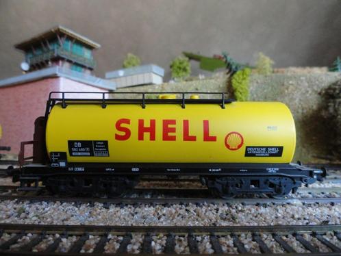 PIKO  54351  DB KETELWAGEN  'SHELL', Hobby en Vrije tijd, Modeltreinen | H0, Zo goed als nieuw, Wagon, Gelijkstroom, Piko, Ophalen of Verzenden