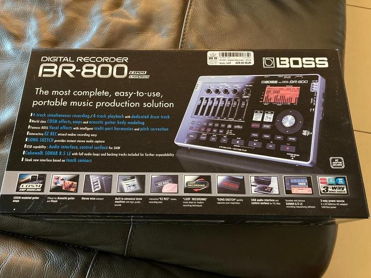 BOSS BR-800 Digital Recorder, Muziek en Instrumenten, Effecten, Gebruikt, Ophalen