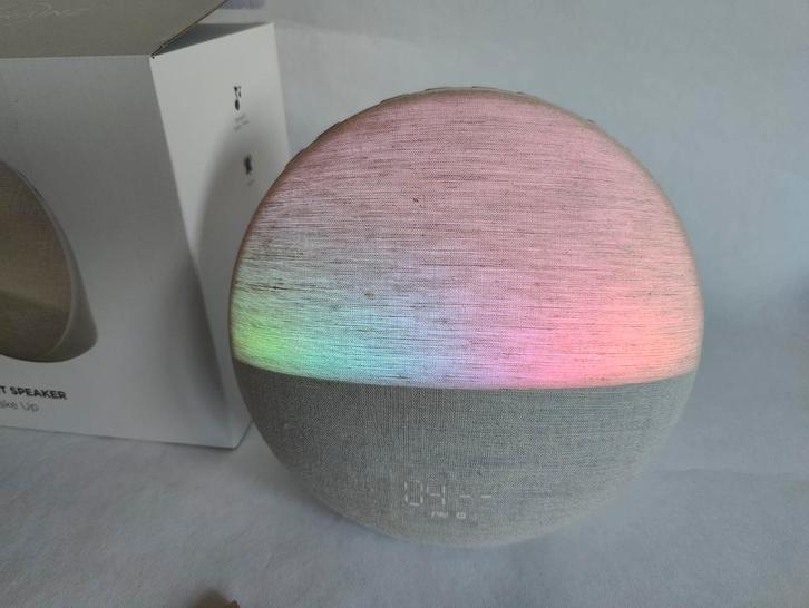 BRAINZ Wake Up Light Taupe, Elektronische apparatuur, Wekkers, Gebruikt, Ophalen of Verzenden